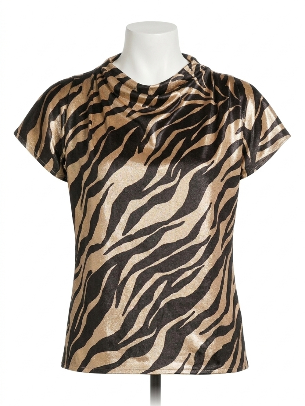 NEW FIFTEEN TWENTY emmeline velvet top in zebra